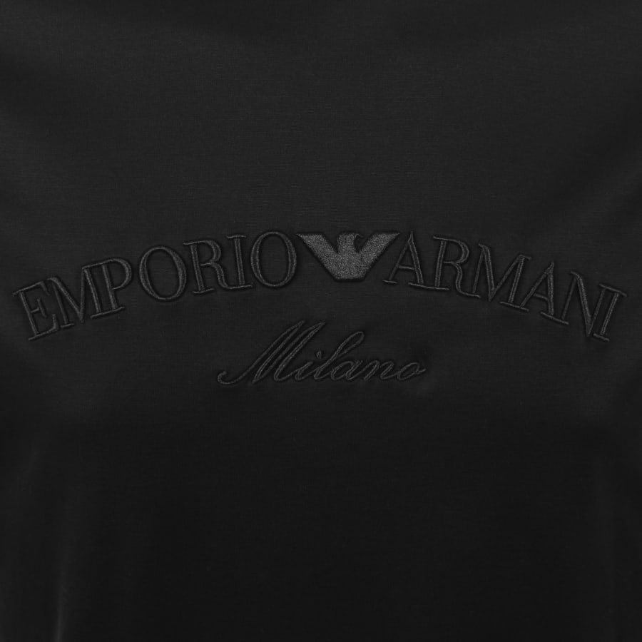 Image number 3 for Emporio Armani Logo T Shirt Black Beauty