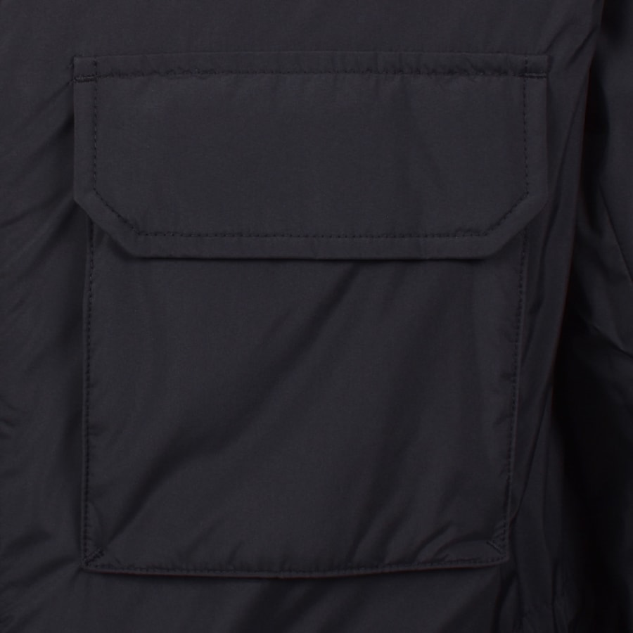 Image number 4 for Emporio Armani Padded Jacket Iconico Navy