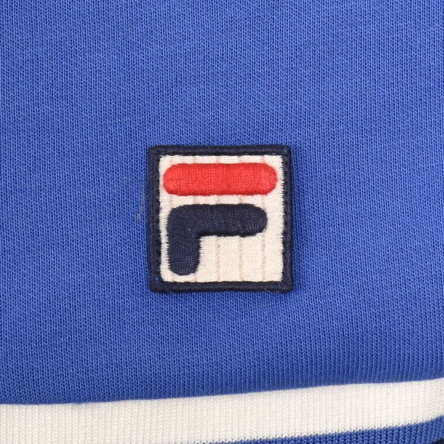 Image number 3 for Fila Vinnie Cut And Sew Track Top Dazzling Blue