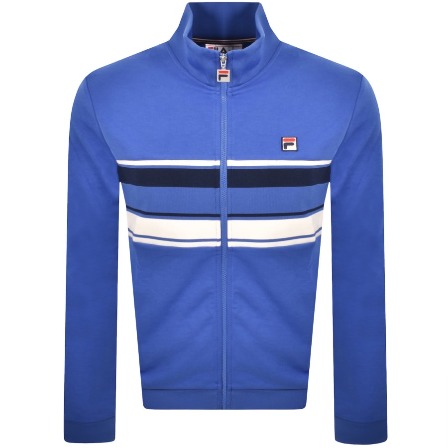 Image number 1 for Fila Vinnie Cut And Sew Track Top Dazzling Blue