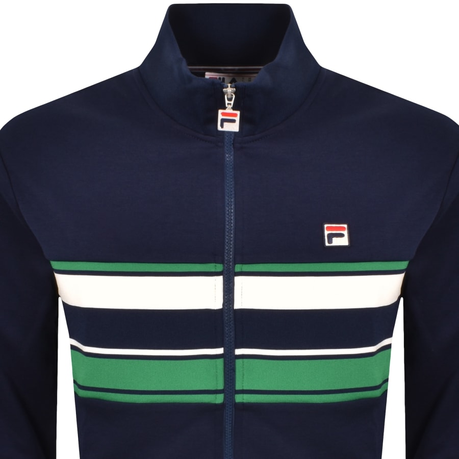 Image number 2 for Fila Vinnie Cut And Sew Track Top Fila Navy