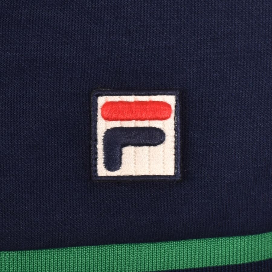 Image number 3 for Fila Vinnie Cut And Sew Track Top Fila Navy