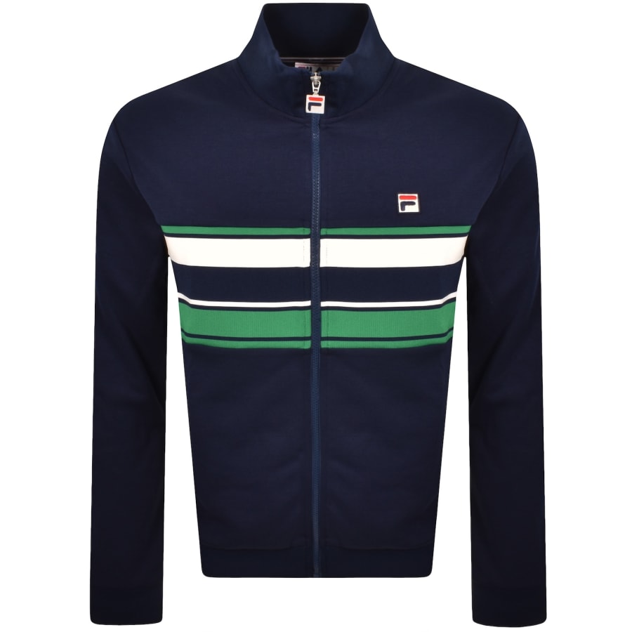Image number 1 for Fila Vinnie Cut And Sew Track Top Fila Navy