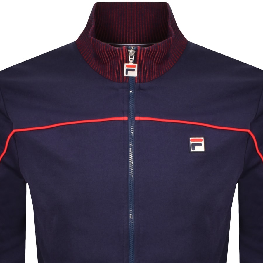 Image number 2 for Fila Zayn Lenticular Track Top Fila Navy