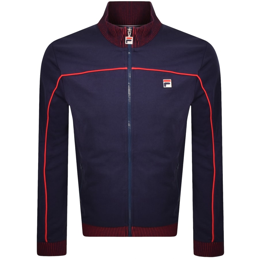 Image number 1 for Fila Zayn Lenticular Track Top Fila Navy