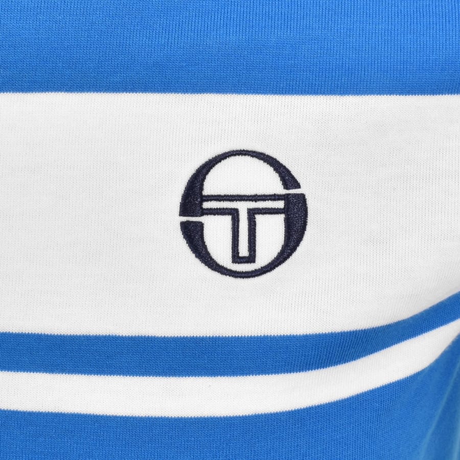 Image number 3 for Sergio Tacchini Master T Shirt Blue