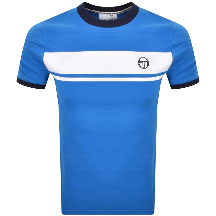 Image number 1 for Sergio Tacchini Master T Shirt Blue