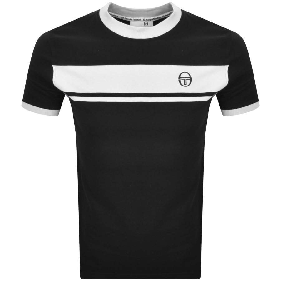 Image number 1 for Sergio Tacchini Master T Shirt Black