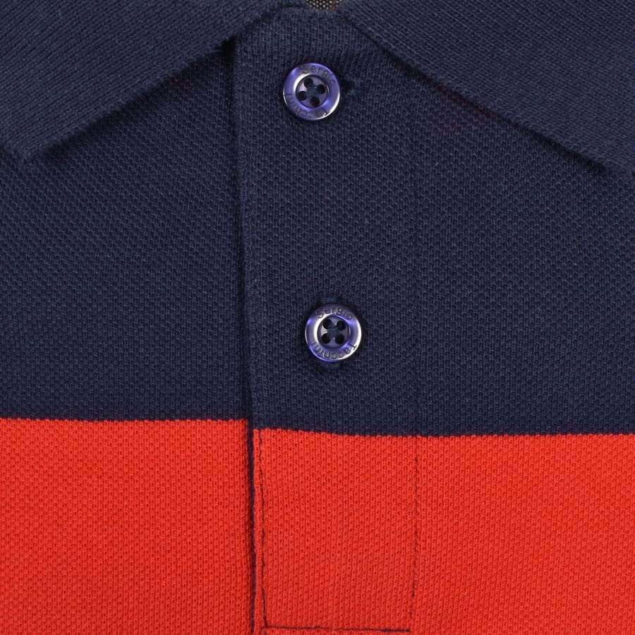 Image number 4 for Sergio Tacchini Young Line Polo T Shirt Navy