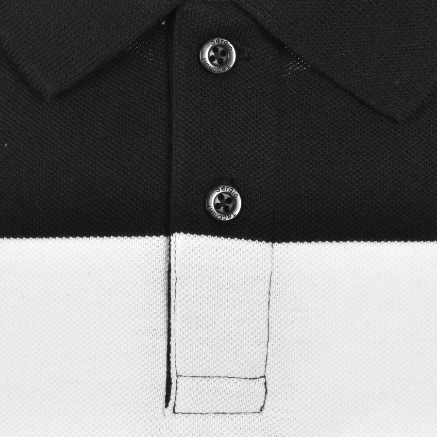 Image number 4 for Sergio Tacchini Young Line Polo T Shirt Black