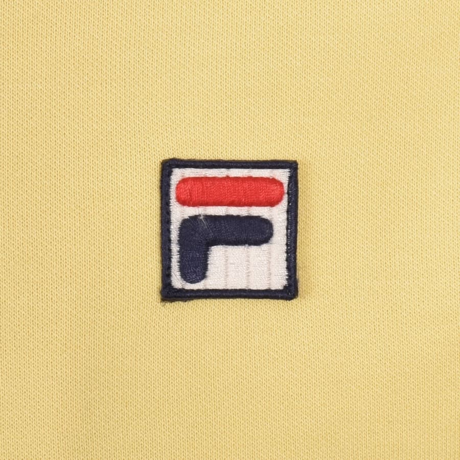 Image number 3 for Fila Settanta Baseball Track Top Raffia Yellow