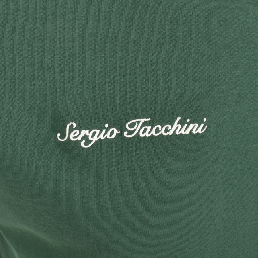Image number 3 for Sergio Tacchini Gobarto T Shirt Green