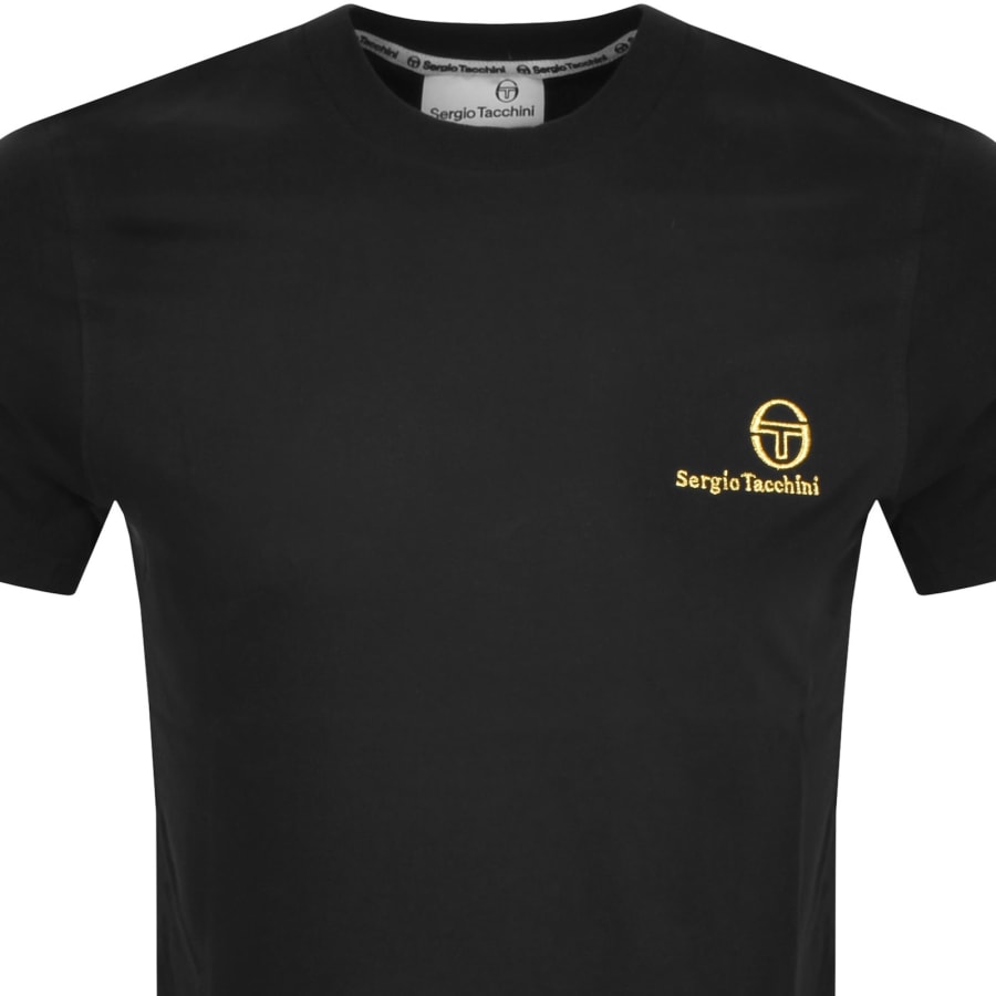 Image number 2 for Sergio Tacchini Felton T Shirt Black