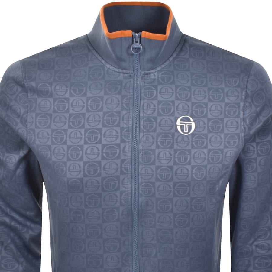Image number 2 for Sergio Tacchini Santoro Track Top Blue