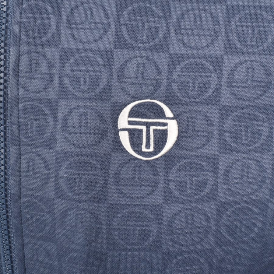 Image number 3 for Sergio Tacchini Santoro Track Top Blue