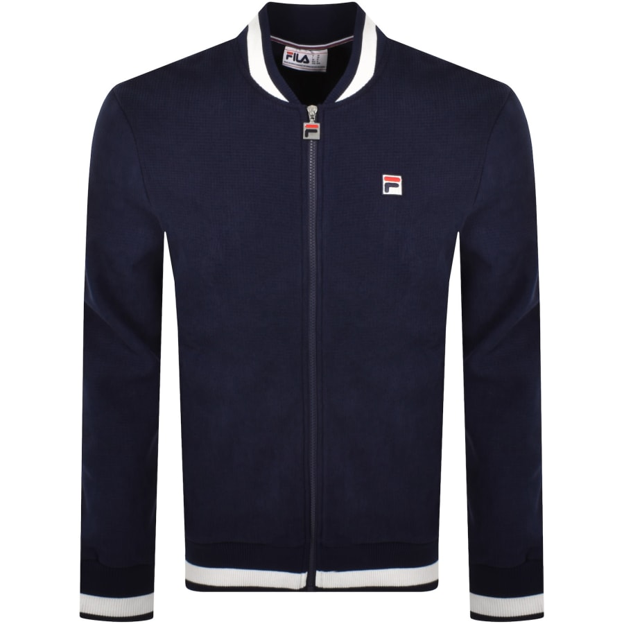 Image number 1 for Fila Gabe Waffle Jacket Fila Navy