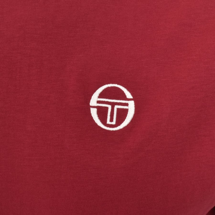 Image number 4 for Sergio Tacchini Trento T Shirt Rhubarb