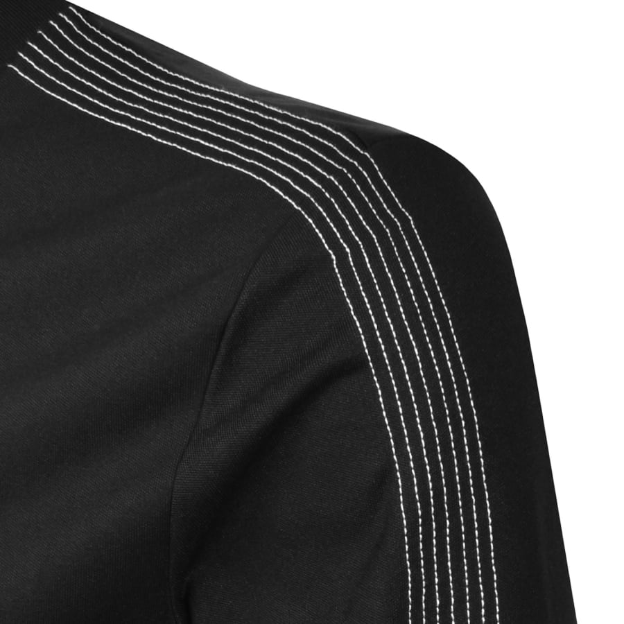 Image number 5 for Fila Keith Contrast Stitch Track Top Black