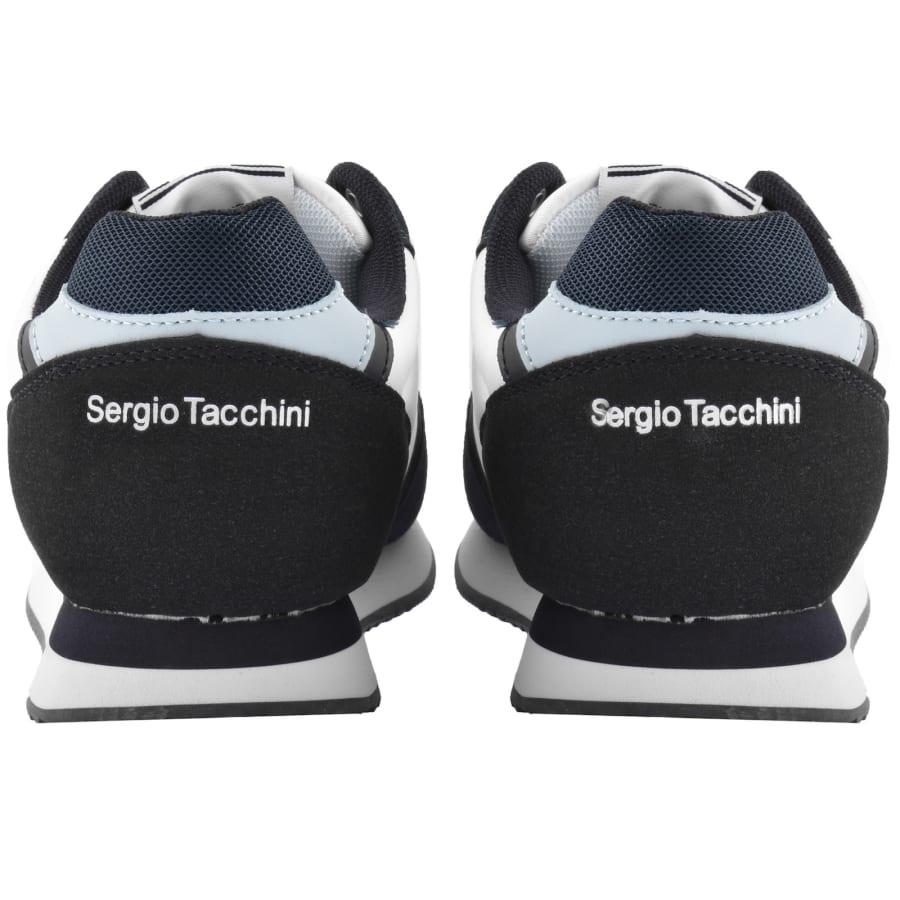 Image number 2 for Sergio Tacchini Bergamo Trainers White