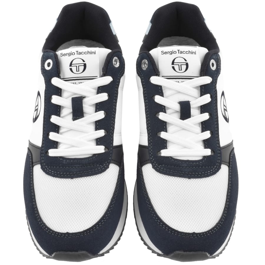 Image number 3 for Sergio Tacchini Bergamo Trainers White