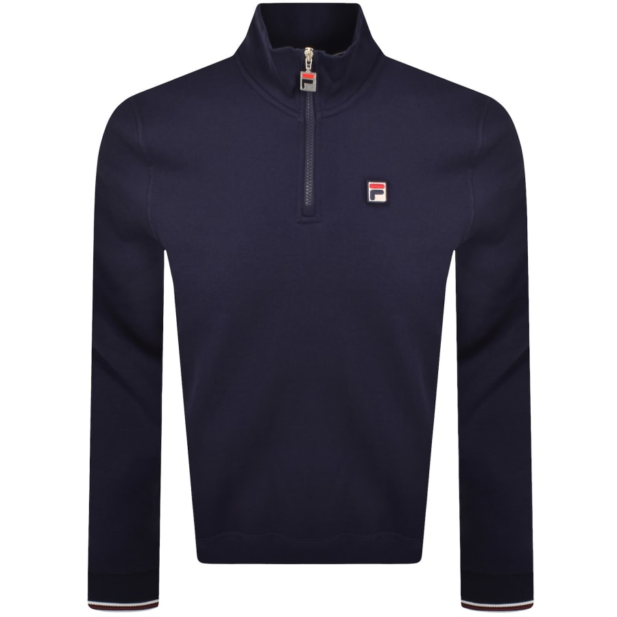 Image number 1 for Fila Quarter Zip Ramy 2 Sweatshirt Fila Navy