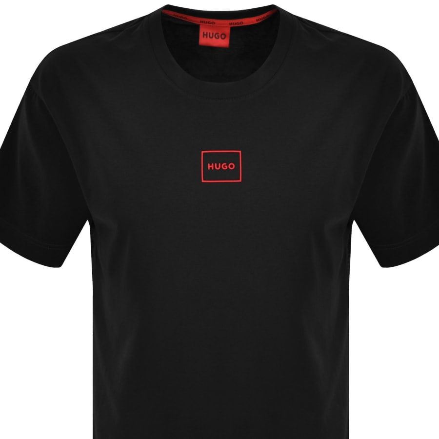 Image number 2 for HUGO Laze T Shirt Black