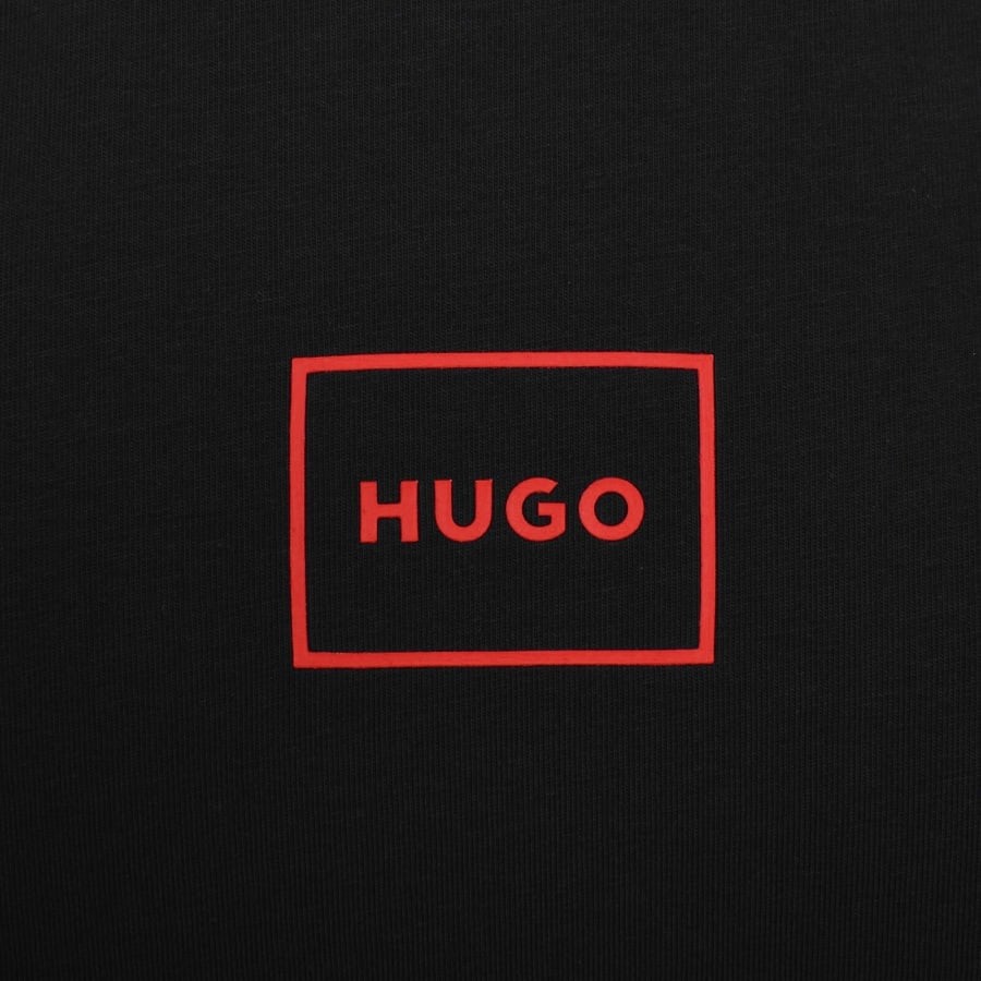 Image number 3 for HUGO Laze T Shirt Black