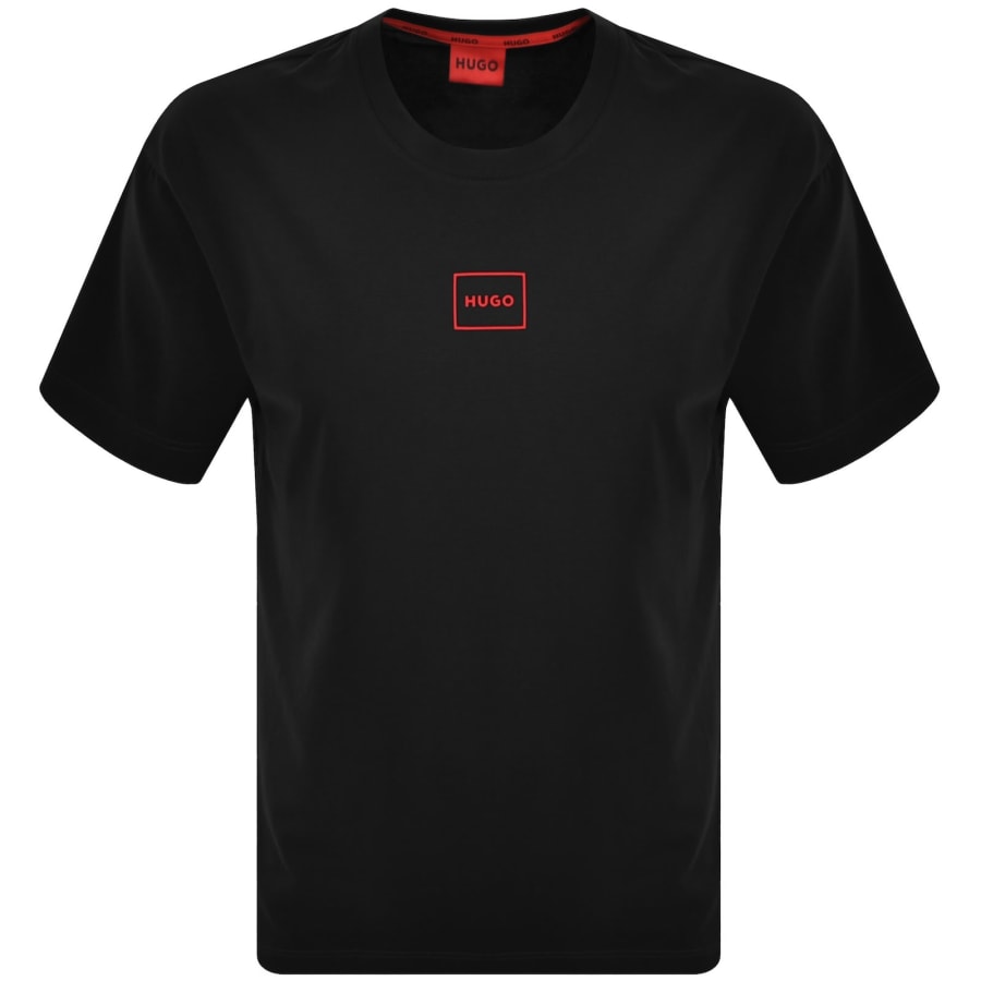 Image number 1 for HUGO Laze T Shirt Black