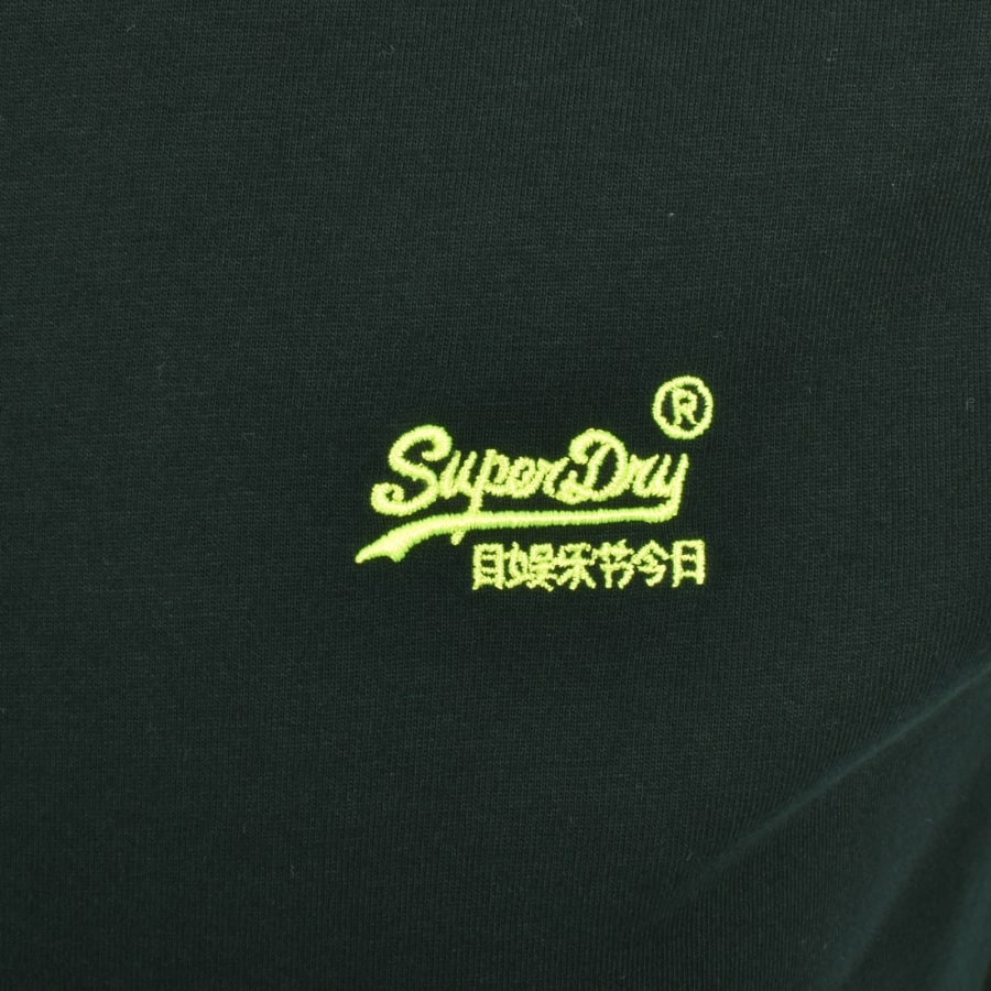 Image number 3 for Superdry Vintage Logo T Shirt Green