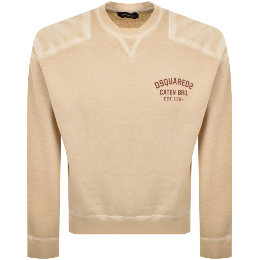 Image number 1 for DSQUARED2 Cypro Sweatshirt Beige