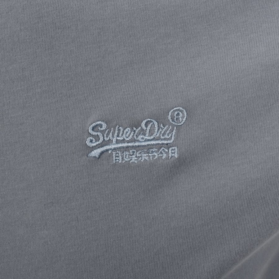 Image number 3 for Superdry Vintage Logo T Shirt Blue