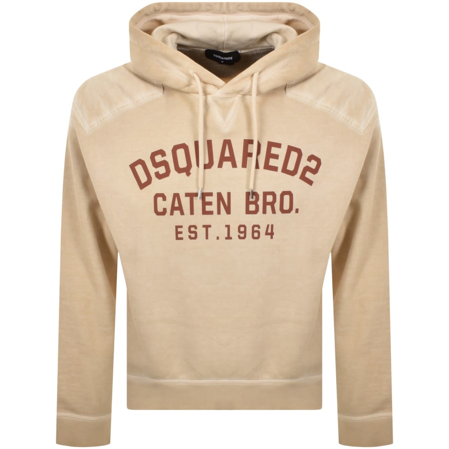 Image number 1 for DSQUARED2 Cypro Hoodie Beige