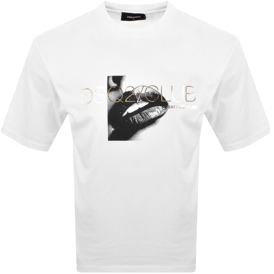 Image number 1 for DSQUARED2 Loose Fit T Shirt White