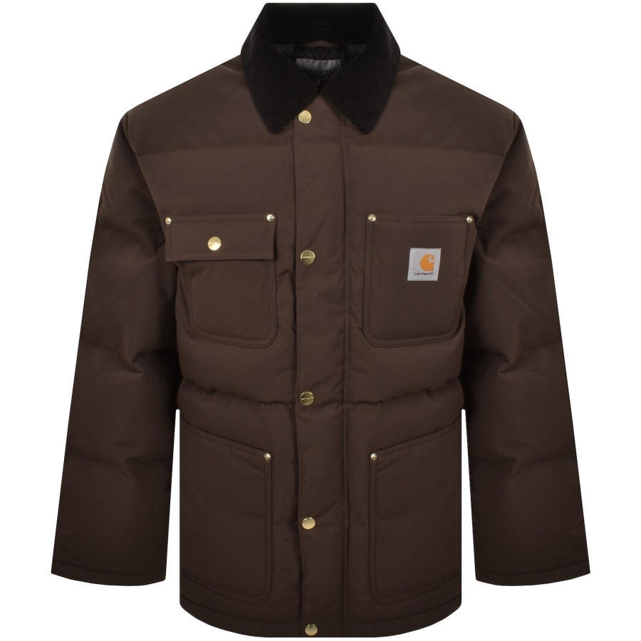 Image number 1 for Carhartt WIP Rayler Jacket Brown