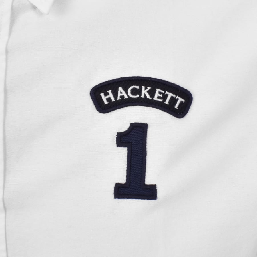 Image number 3 for Hackett London Heritage Shirt White