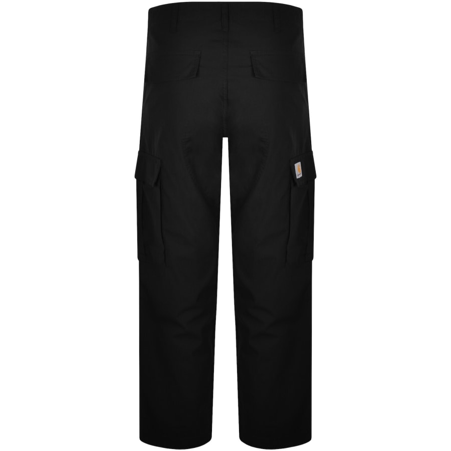 Image number 3 for Carhartt WIP Cargo Trousers Black