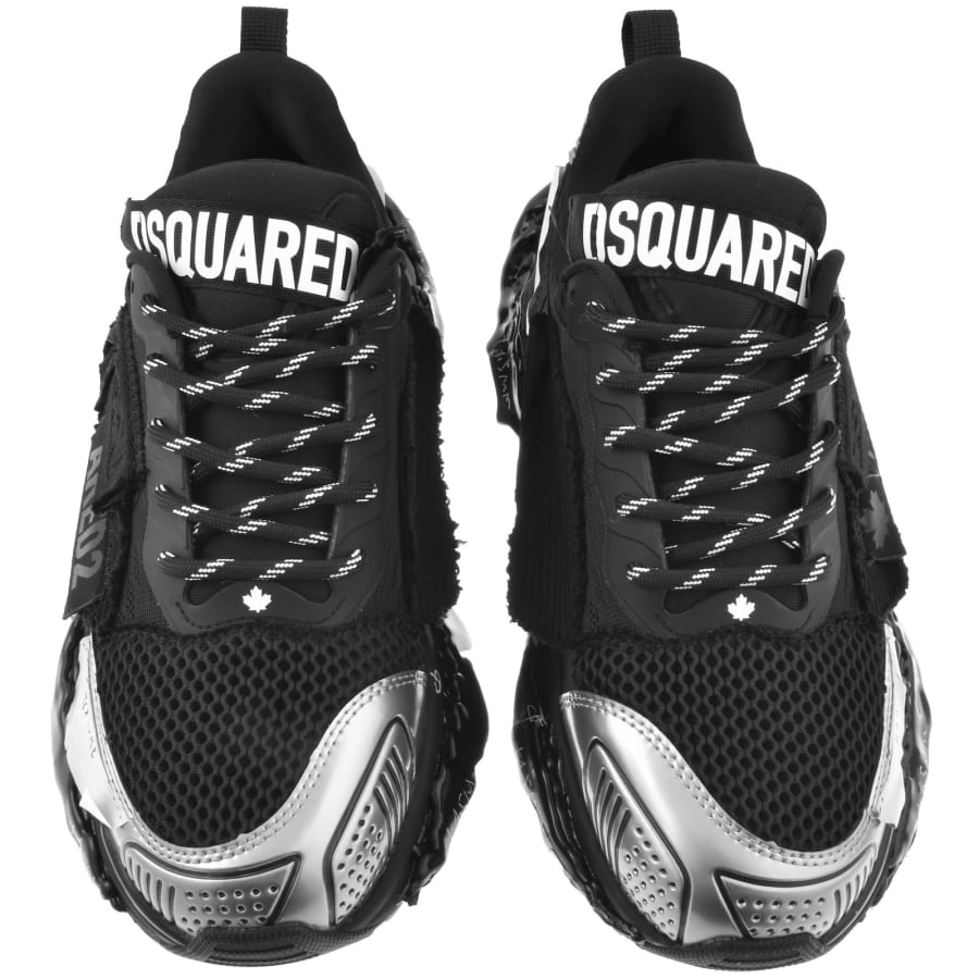 Image number 3 for DSQUARED2 Faster Trainers Black