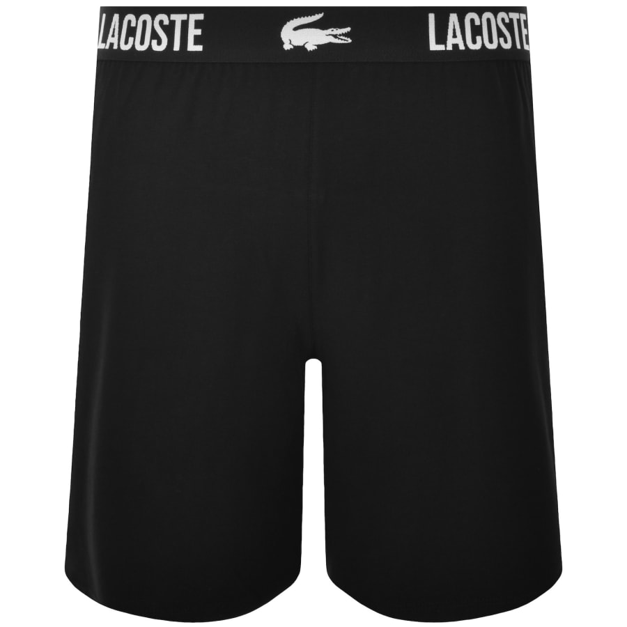 Image number 1 for Lacoste Loungewear Shorts Black