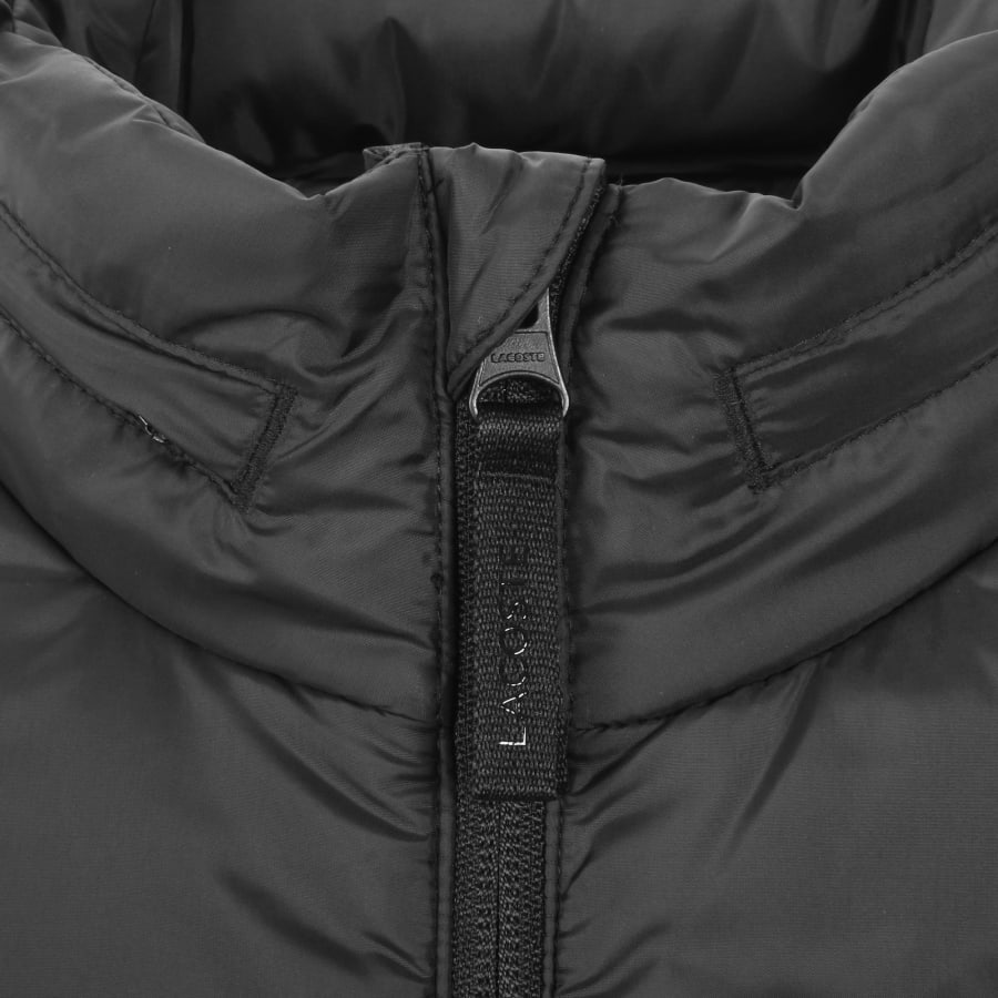 Image number 5 for Lacoste Hooded Logo Gilet Navy