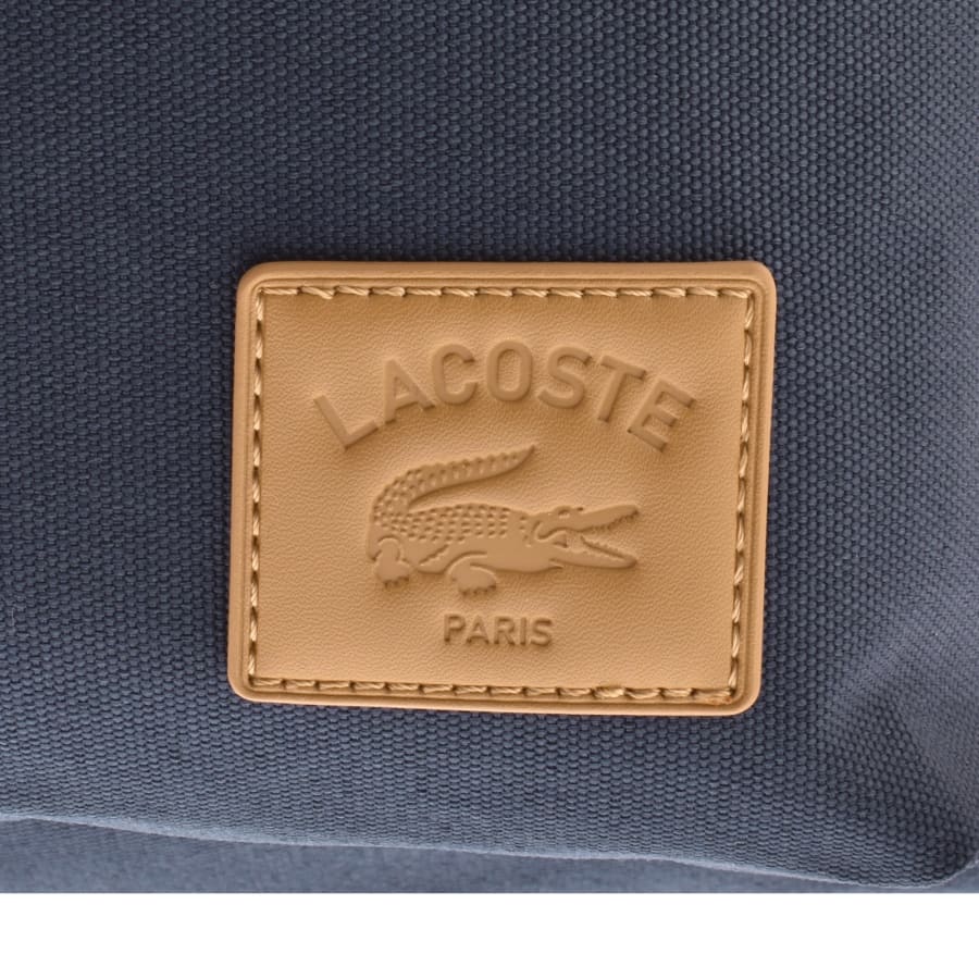 Image number 4 for Lacoste Patch Backpack Navy