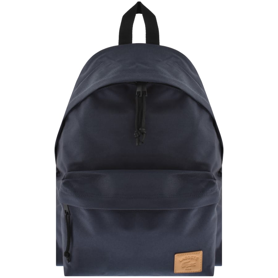 Image number 1 for Lacoste Patch Backpack Navy