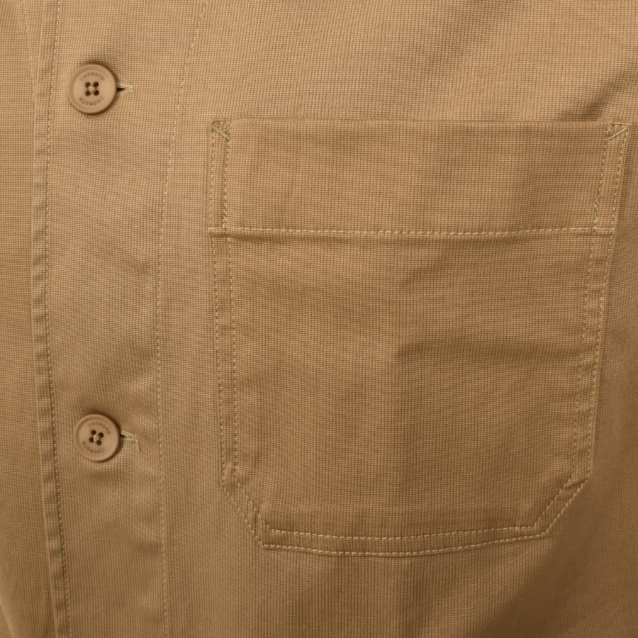 Image number 4 for Lacoste Woven Overshirt Brown