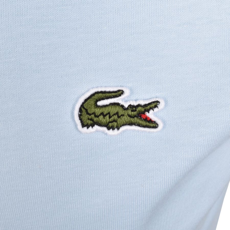 Image number 3 for Lacoste Core Logo T Shirt Sky Blue