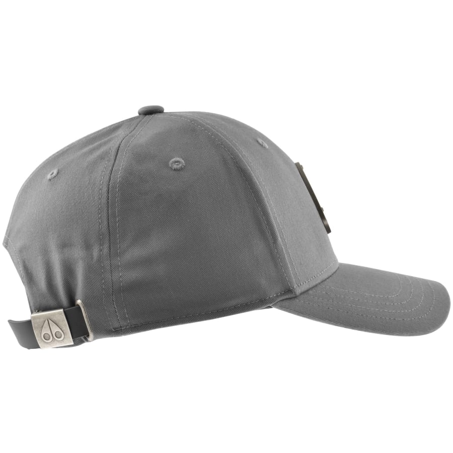Image number 2 for Moose Knuckles Logo Icon Cap Grey