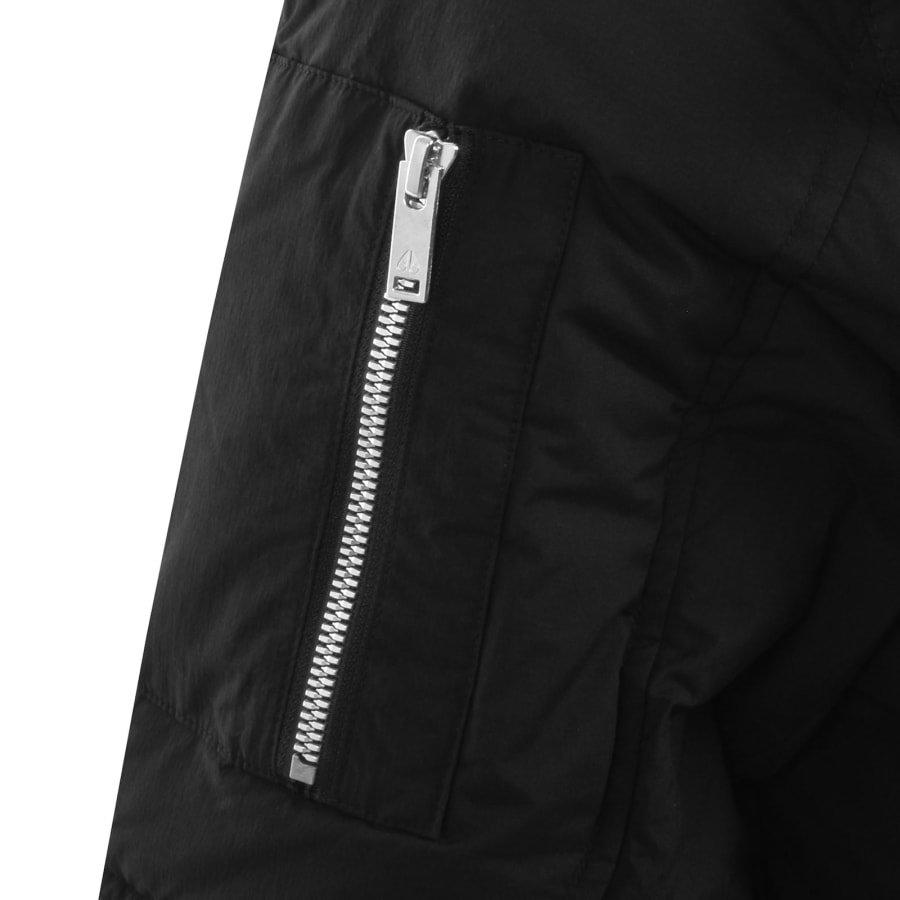 Image number 4 for Moose Knuckles Everest 3Q Puffer Jacket Black