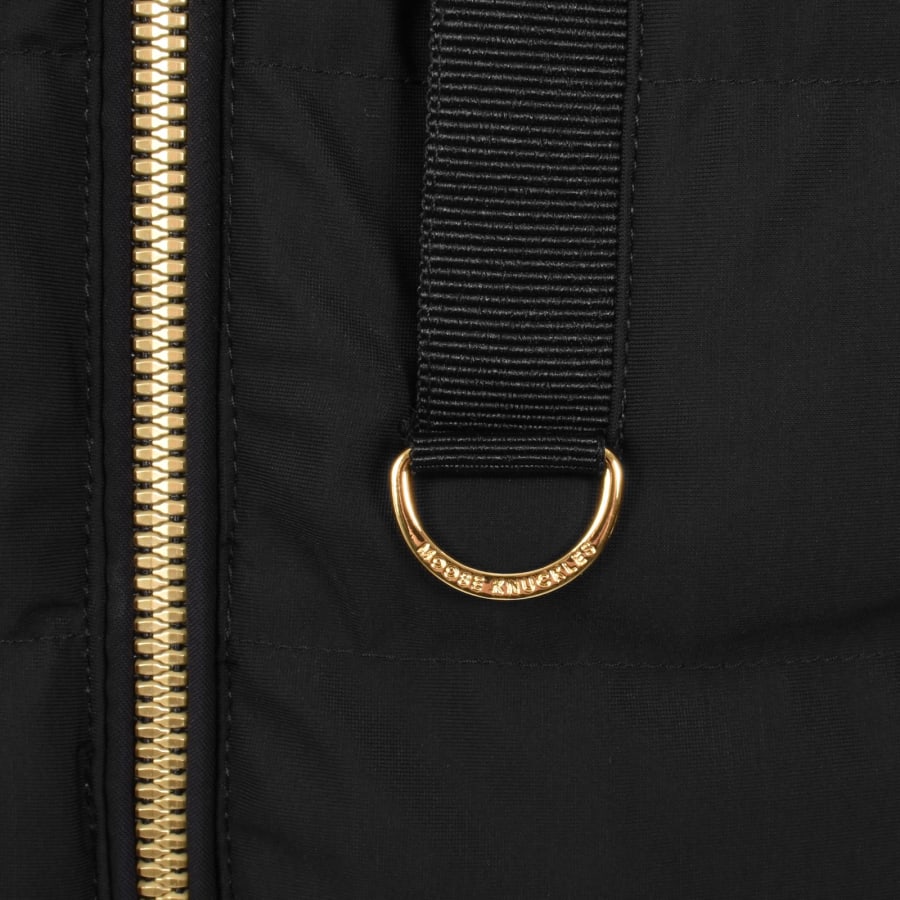 Image number 4 for Moose Knuckles Kamet Hybrid Jacket Black