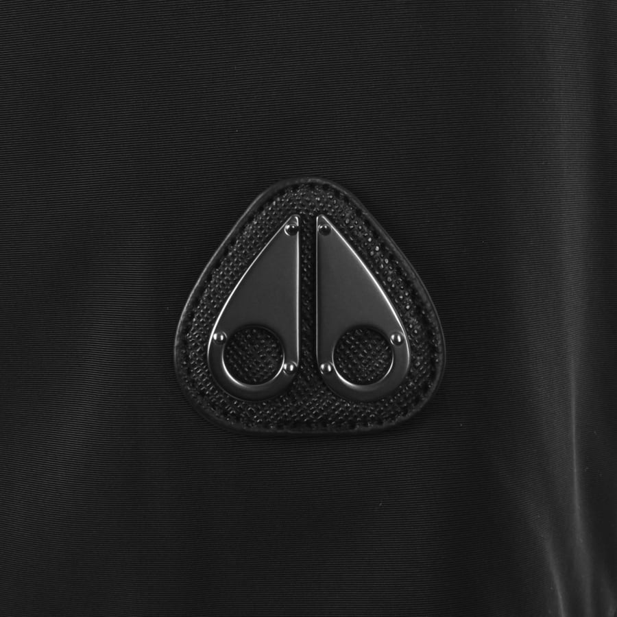 Image number 3 for Moose Knuckles Glenvale Knit Hybrid Jacket Black