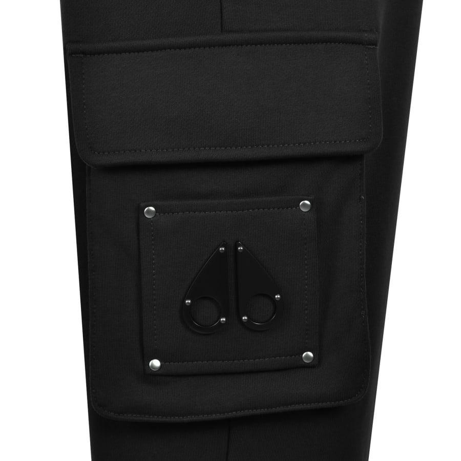 Image number 4 for Moose Knuckles Hartsfield Cargo Joggers Black