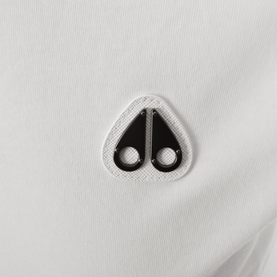 Image number 3 for Moose Knuckles Crescent T Shirt White