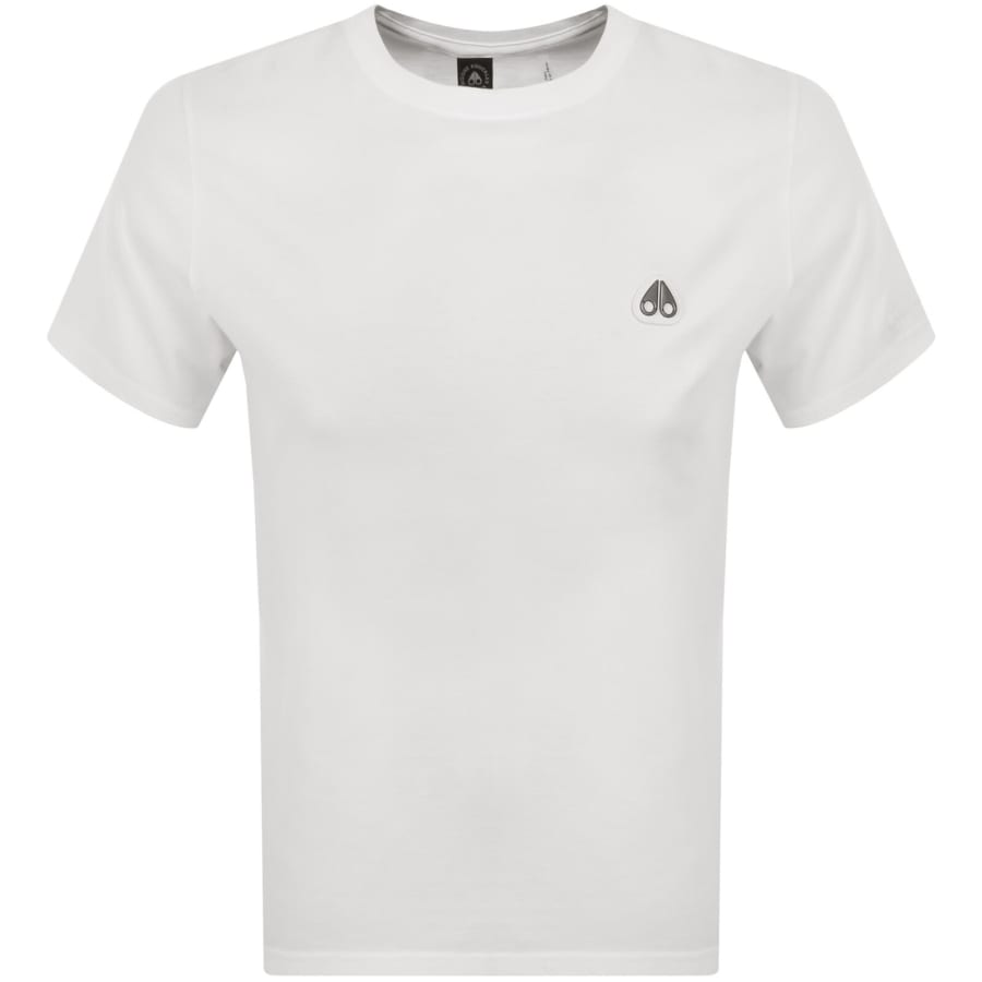 Image number 1 for Moose Knuckles Crescent T Shirt White